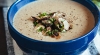 Mushroom- truffle soup